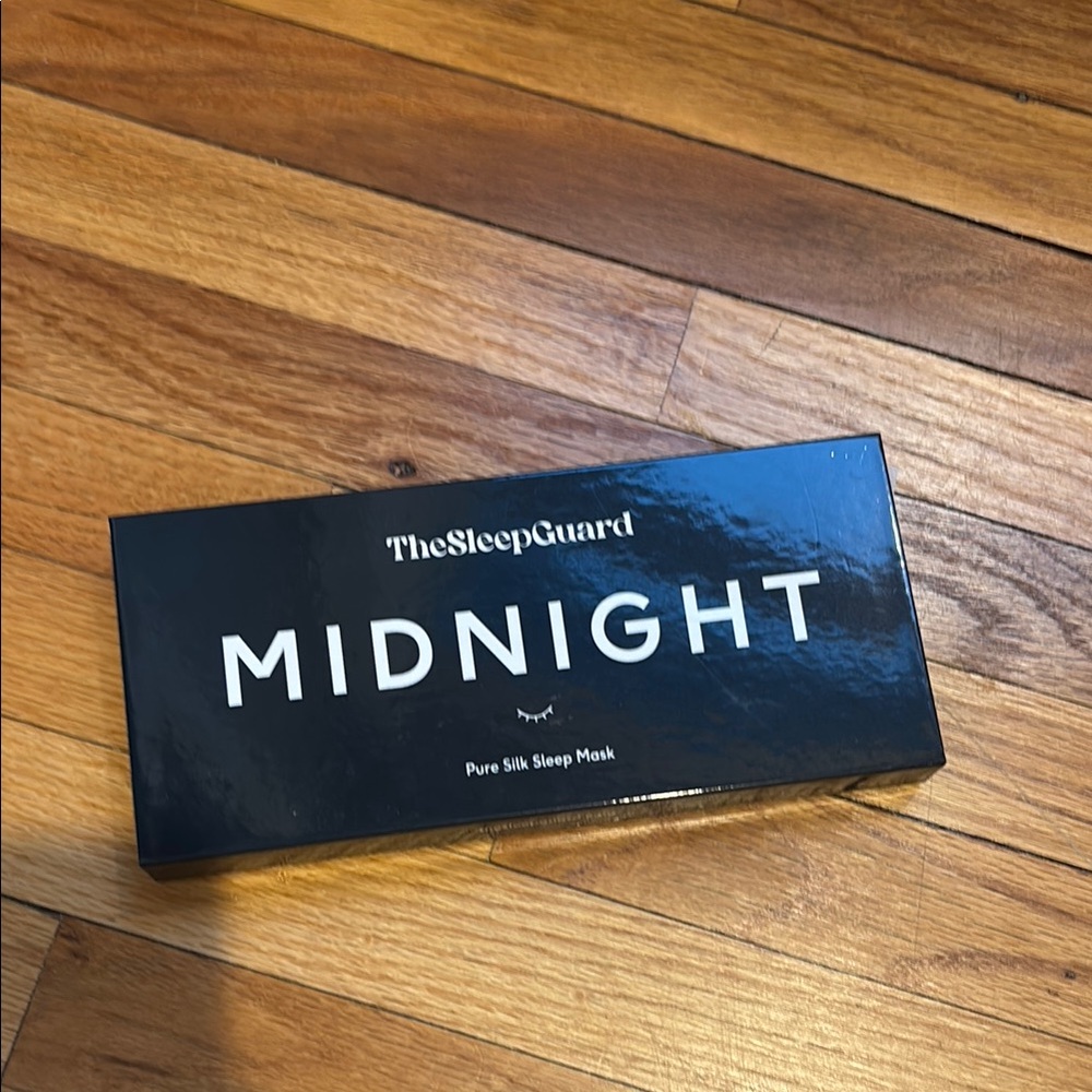 Midnight Pure Silk Sleep Mask - Black